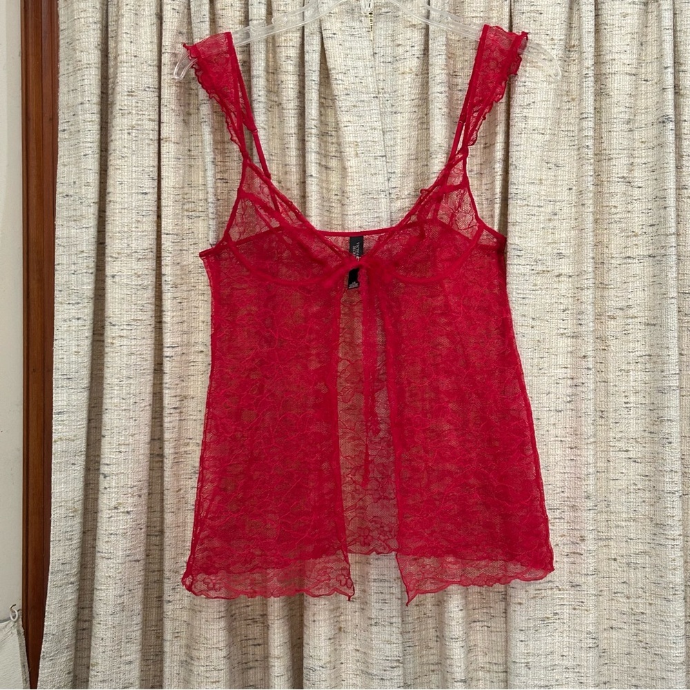 Victoria's Secret Flyaway Lace Babydoll
